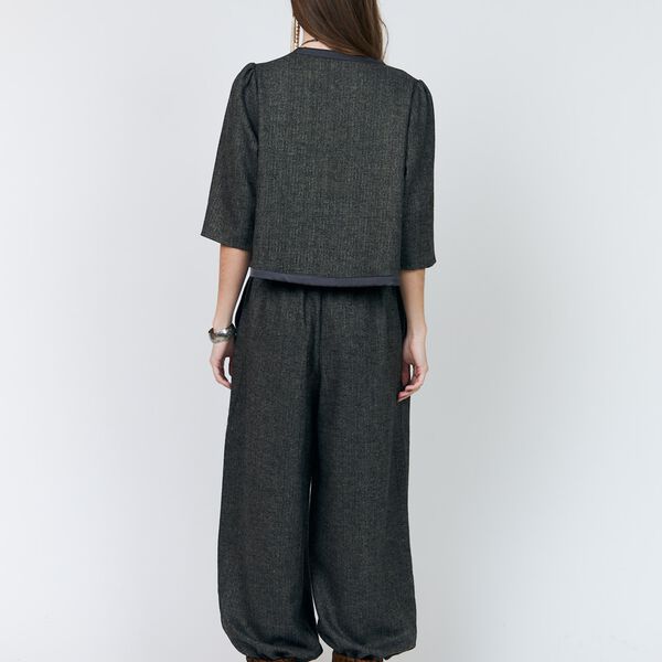 PiperLL Pants, dark mokka, Lollys Laundry