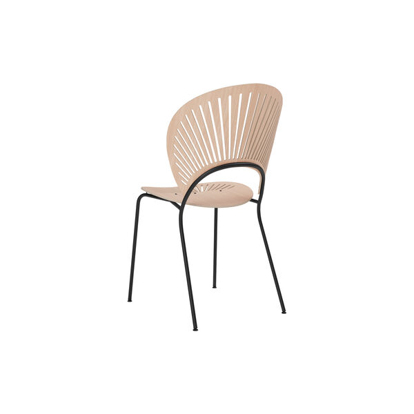 3398 Trinidad Chair, lacquered oak/black, Fredericia Furniture
