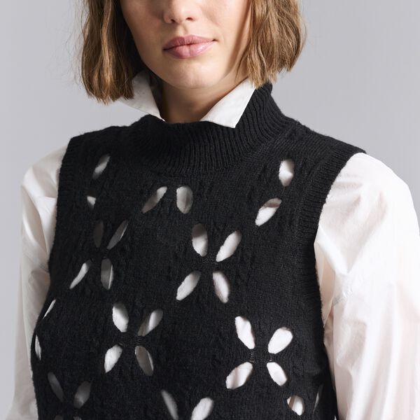 Lantern ärmlös blus, black, BITTE KAI RAND