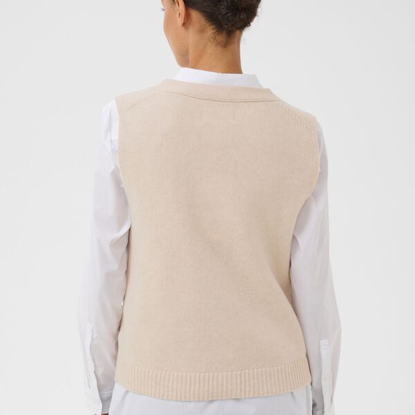 FilluccaPW Waistcoat | Oatmeal Melange | V&auml;st, Part Two