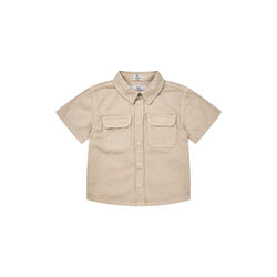 Twill Safari Shirt SS, Copenhagen Colors Organics