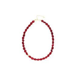 Vilma Halsband, burgundy, Nuni Copenhagen