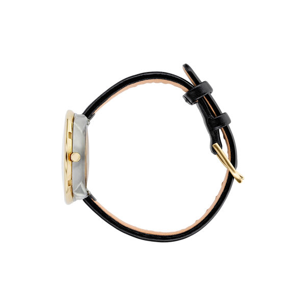 Bankers armbandsur, white/gold/black, Arne Jacobsen Watches