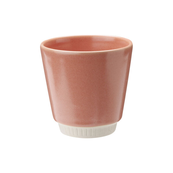 Colorit kopp, coral, Knabstrup Keramik