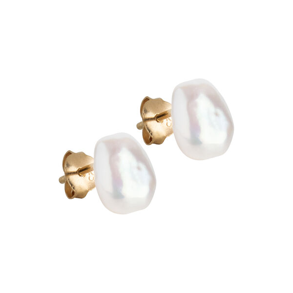Baroque Pearl Studs, baroque pearls, ENAMEL Copenhagen