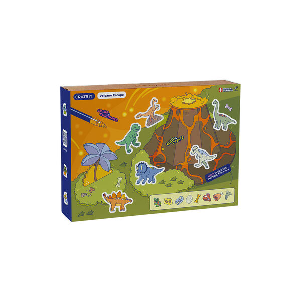 Dinosaur Wooden Toy | Volcano Escape, Crateit