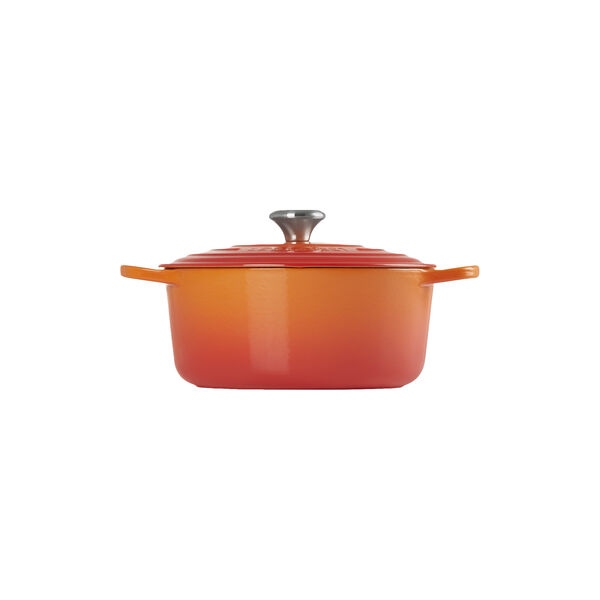 Signature gjutj&auml;rn rund gryta &Oslash; 26 cm, volcanic, Le Creuset