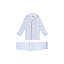 Paris Pyjamas, vit/blå Paris Pyjamas, vit/blå, Ambassador 1867