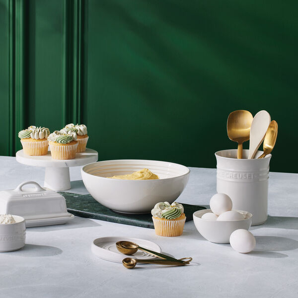 Bestick- & redskapsf&ouml;rvaring, vit, Le Creuset