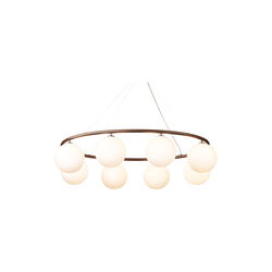 Miira 8 Oval, dark bronze/opal, Nuura