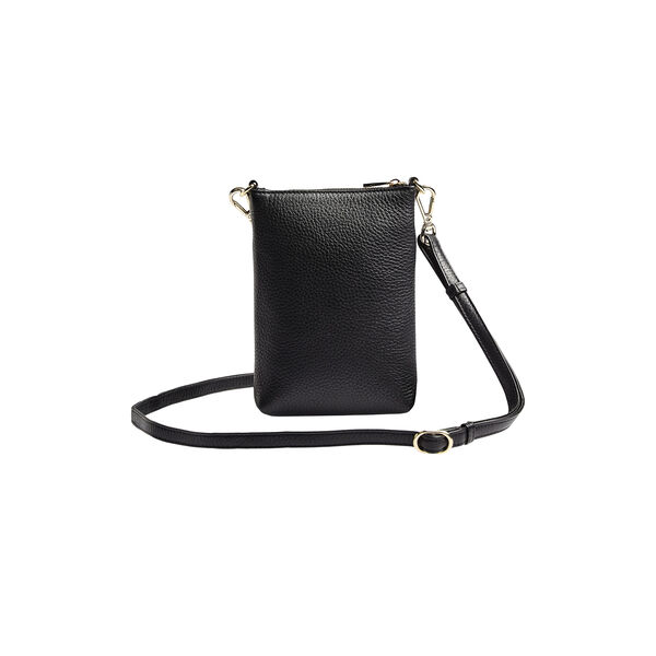 MaiaMBG Mini Cross. Bag Grain, black w/gold, Markberg