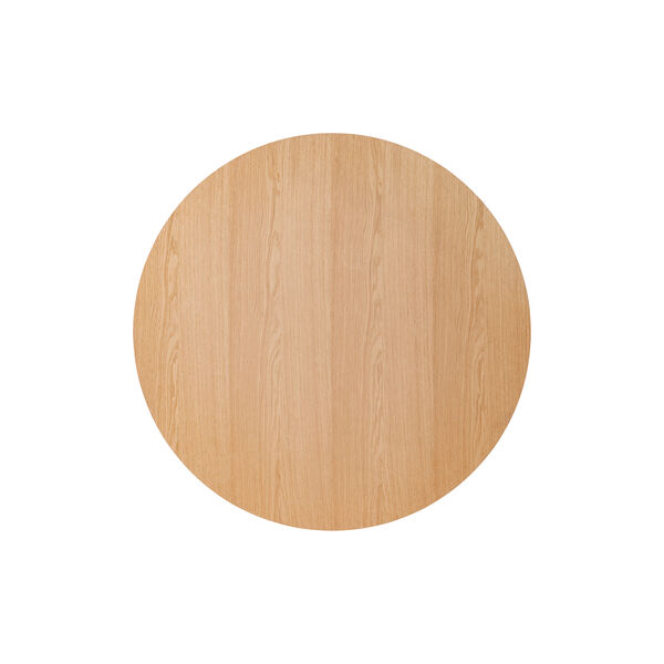 Puffin Dining Table | Round | &Oslash; 120 | Oak Veneer, Audo Copenhagen