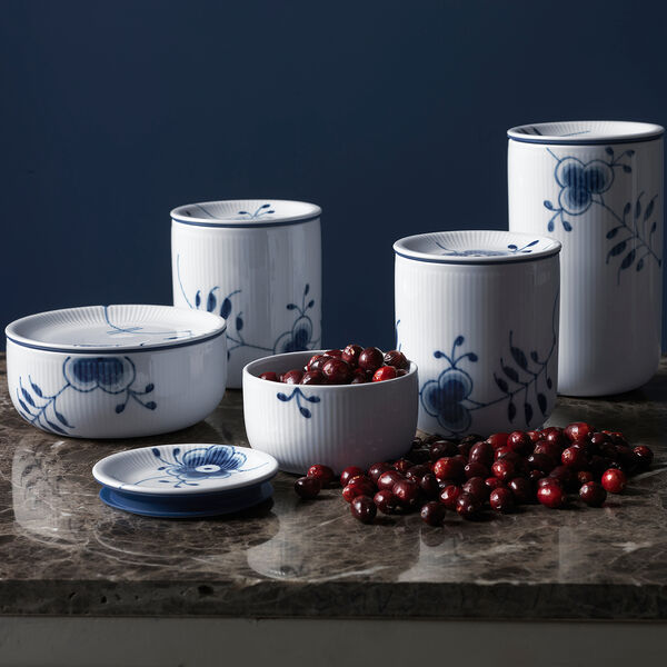 Blue Fluted Mega förvaringsburk 80 cl Blue Fluted Mega förvaringsburk 80 cl, Royal Copenhagen