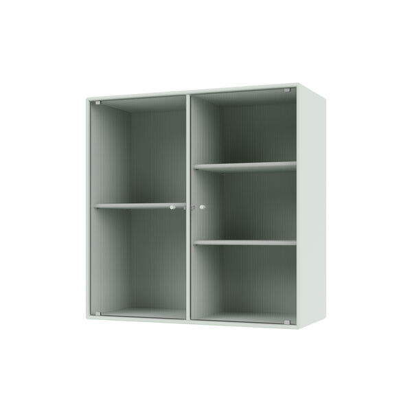 RIPPLE II Vitrine Cabinet, 161 mist, Montana Furniture