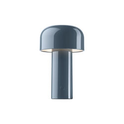 Bellhop bordslampa, clear blue, Flos