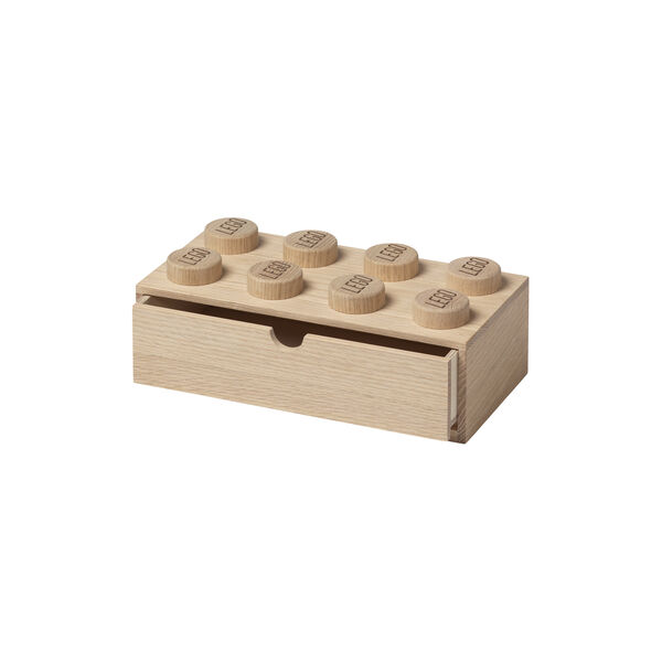 LEGO® 2x4 förvaringslåda, tvålbehandlad ek, Room Copenhagen