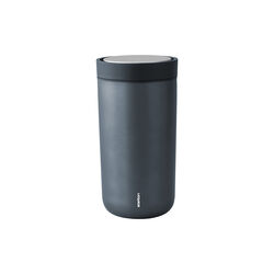 To Go Click termosmugg 0,2 L, blue/metallic, Stelton
