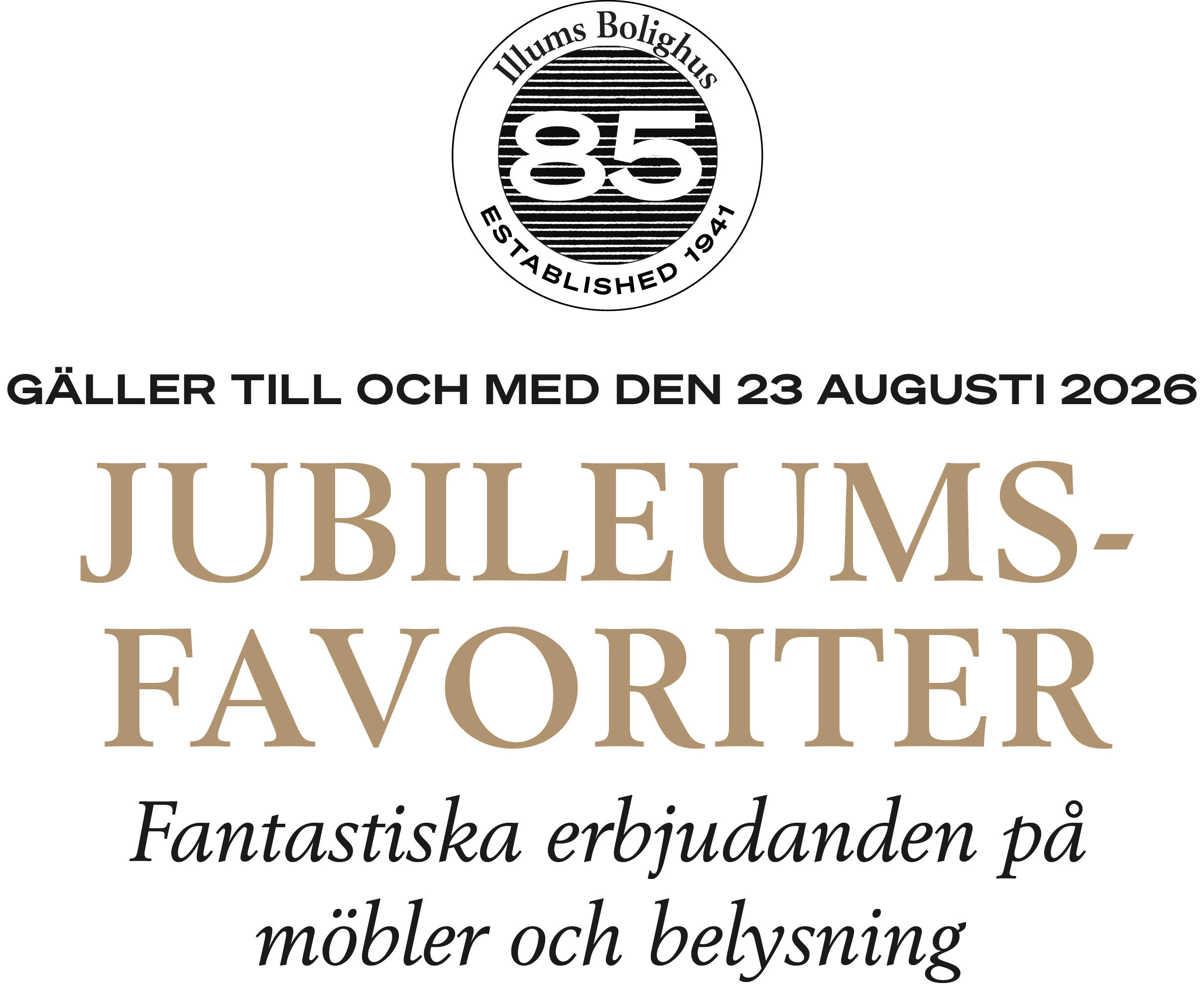 Anniversary Favourites | Shop Offers on selected Furniture and Lighting